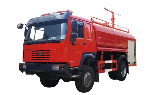 四驅重汽豪沃8噸越野森林消防灑水車(chē)